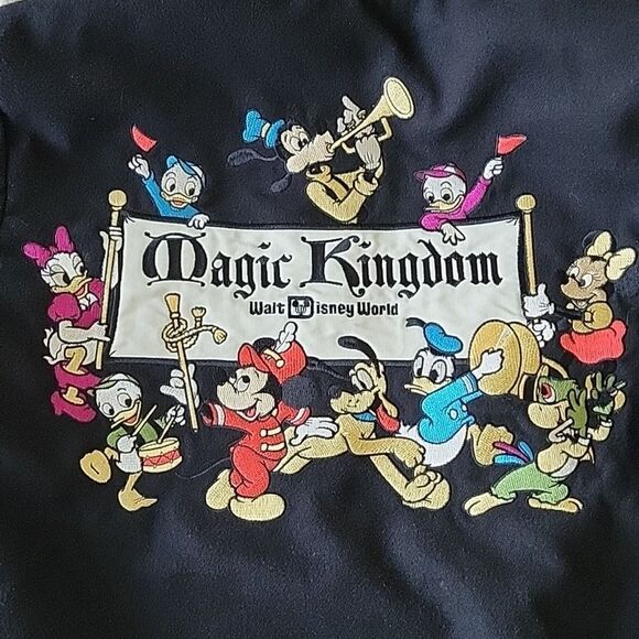 Mickey Mouse and Friends Magic Kingdom Varsity Jacket for Adults - Picture 10 of 10